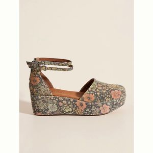 Anthropologie Daphne Platform Heels